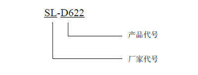 SL-D622紅外火焰探測器型號
含義