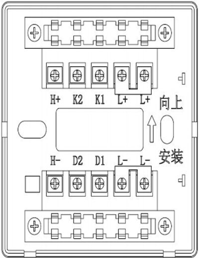 JSA-PM-GM602C消火栓按鈕接線端子示意圖