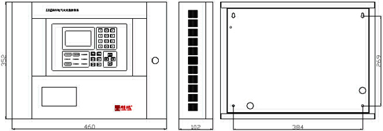 LDK800<a href=http://www.xiaofangw.com/dianqihuozai/ target=_blank class=infotextkey>電氣火災(zāi)監(jiān)控</a>設(shè)備