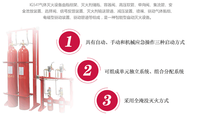 IG541氣體滅火裝置