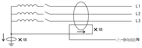 互感器零線方向穿反