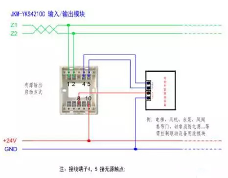 營口新山鷹火災(zāi)自動(dòng)報(bào)警接線