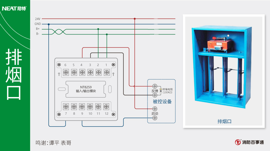 尼特NT8259輸入/輸出模塊接線