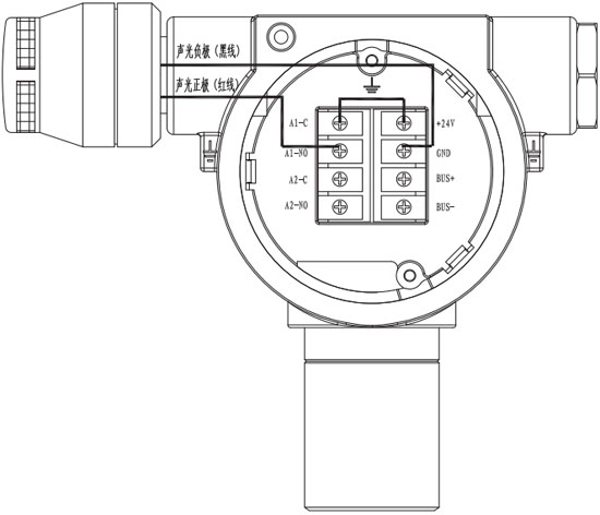 SA100防爆聲光報(bào)警器