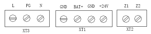 GST-JA2200家用火災(zāi)報(bào)警控制器外接端子